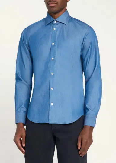 Baldassari Santini Cotton Shirt | Thumbnail 4 Baldassari Santini Cotton Shirt | Thumbnail 4
