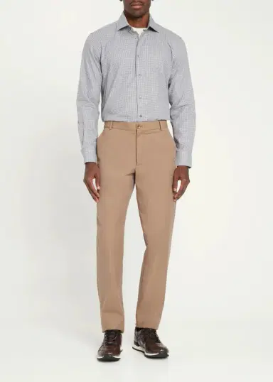 Baldassari Santini Plaid Cotton Shirt | Thumbnail 2 Baldassari Santini Plaid Cotton Shirt | Thumbnail 2