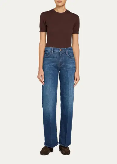Mother The Mid Rise Lasso Jeans | Thumbnail 2 Mother The Mid Rise Lasso Jeans | Thumbnail 2