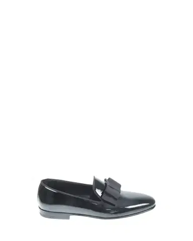 Bergdorf Goodman Men's Patent Leather Grosgrain-Bow Loafers | Thumbnail 1 Bergdorf Goodman Men's Patent Leather Grosgrain-Bow Loafers | Thumbnail 1