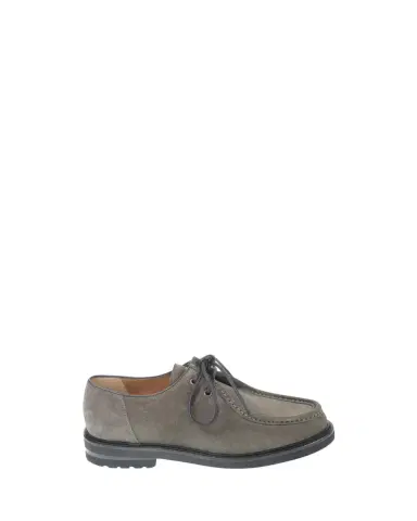 Bergdorf Goodman Men's Suede Moc-Toe Derby Shoes | Thumbnail 3 Bergdorf Goodman Men's Suede Moc-Toe Derby Shoes | Thumbnail 3