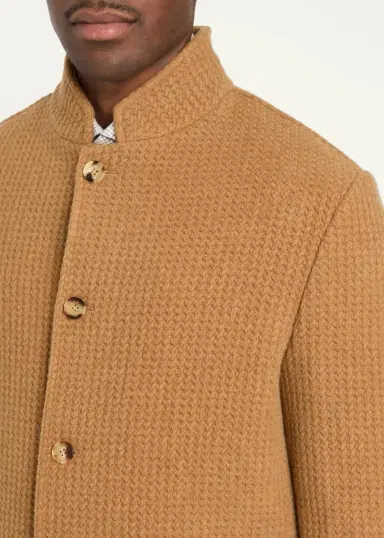 Baldassari Stendhal Textured-Weave Cotton Jacket | Thumbnail 5 Baldassari Stendhal Textured-Weave Cotton Jacket | Thumbnail 5