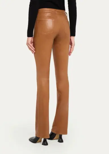L'Agence Selma High-Rise Coated Sleek Baby Boot Jeans | Thumbnail 3 L'Agence Selma High-Rise Coated Sleek Baby Boot Jeans | Thumbnail 3