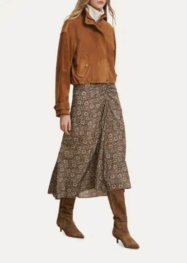 Veronica Beard Bateman Suede Jacket | Thumbnail 2 Veronica Beard Bateman Suede Jacket | Thumbnail 2
