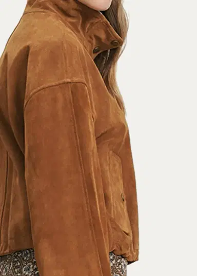 Veronica Beard Bateman Suede Jacket | Thumbnail 4 Veronica Beard Bateman Suede Jacket | Thumbnail 4