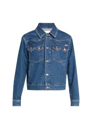 Mother The Sawtooth Denim Jacket | Thumbnail 1 Mother The Sawtooth Denim Jacket | Thumbnail 1