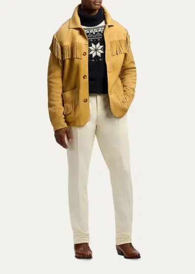 Ralph Lauren Purple Label Men's Cashmere-Mohair Turtleneck Sweater | Thumbnail 2 Ralph Lauren Purple Label Men's Cashmere-Mohair Turtleneck Sweater | Thumbnail 2