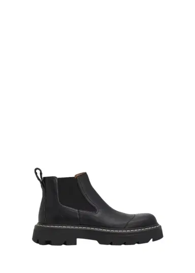 Bottega Veneta Men's Gum Military Leather Chelsea Boots | Thumbnail 1 Bottega Veneta Men's Gum Military Leather Chelsea Boots | Thumbnail 1