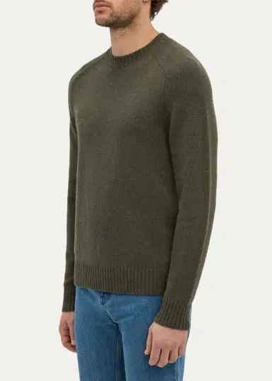 Gabriela Hearst Men's Palco Wool Sweater | Thumbnail 3 Gabriela Hearst Men's Palco Wool Sweater | Thumbnail 3