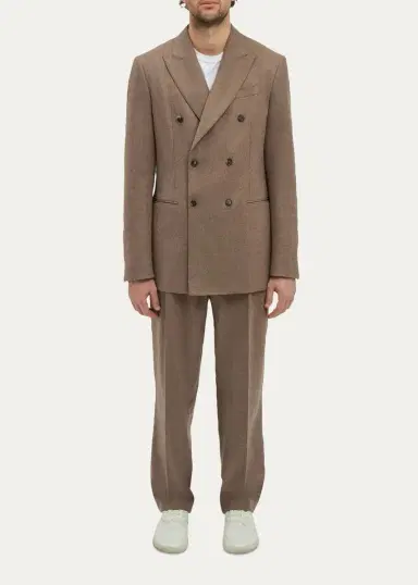 Gabriela Hearst Men's Angelo Wool-Cashmere Blazer | Thumbnail 2 Gabriela Hearst Men's Angelo Wool-Cashmere Blazer | Thumbnail 2