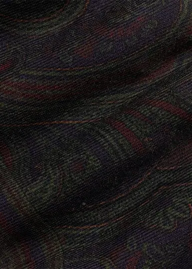 Polo Ralph Lauren Men's Graduate Paisley Wool Challis Tie | Thumbnail 3 Polo Ralph Lauren Men's Graduate Paisley Wool Challis Tie | Thumbnail 3