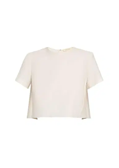 Heirlome Mariel Wool-Silk Faille Full Crop Top | Thumbnail 1 Heirlome Mariel Wool-Silk Faille Full Crop Top | Thumbnail 1