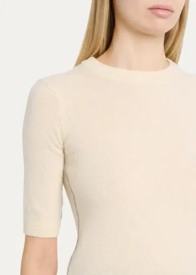 Maria McManus MM Cashmere and Cotton Baby Tee | Thumbnail 5 Maria McManus MM Cashmere and Cotton Baby Tee | Thumbnail 5