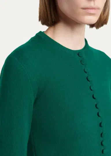 Tom Ford Cashmere Shrunken Crop Crewneck Cardigan | Thumbnail 5 Tom Ford Cashmere Shrunken Crop Crewneck Cardigan | Thumbnail 5