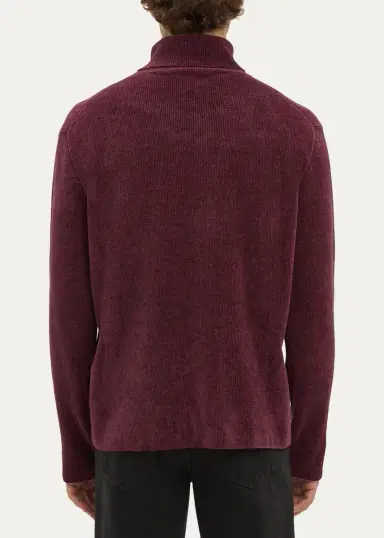 Gabriela Hearst Men's Almoner Silk Turtleneck Sweater | Thumbnail 3 Gabriela Hearst Men's Almoner Silk Turtleneck Sweater | Thumbnail 3