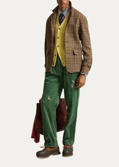 Polo Ralph Lauren Men's Whitman Relaxed Fit Embroidered Pant | Thumbnail 2 Polo Ralph Lauren Men's Whitman Relaxed Fit Embroidered Pant | Thumbnail 2