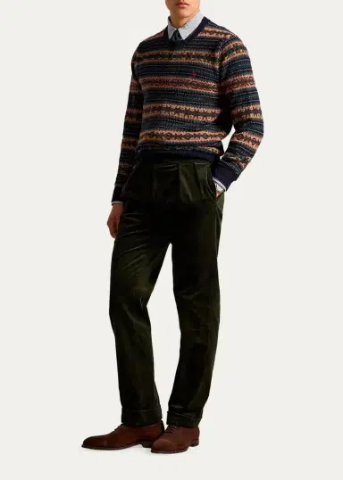 Polo Ralph Lauren Men's Fair Isle Wool Sweater | Thumbnail 2 Polo Ralph Lauren Men's Fair Isle Wool Sweater | Thumbnail 2