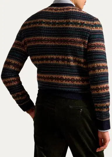 Polo Ralph Lauren Men's Fair Isle Wool Sweater | Thumbnail 3 Polo Ralph Lauren Men's Fair Isle Wool Sweater | Thumbnail 3
