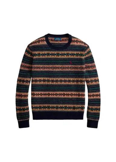 Polo Ralph Lauren Men's Fair Isle Wool Sweater | Thumbnail 1 Polo Ralph Lauren Men's Fair Isle Wool Sweater | Thumbnail 1
