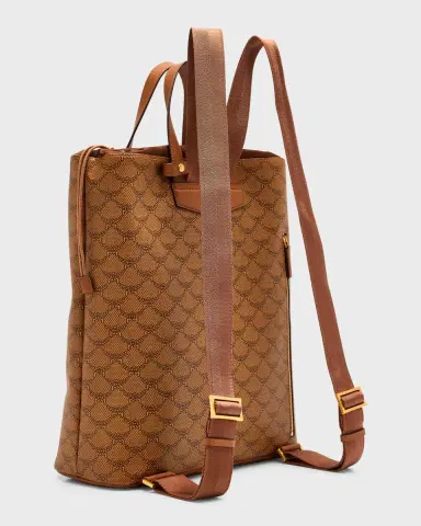 MCM Men's Lauretos Himmel Drawstring Backpack | Thumbnail 6 MCM Men's Lauretos Himmel Drawstring Backpack | Thumbnail 6