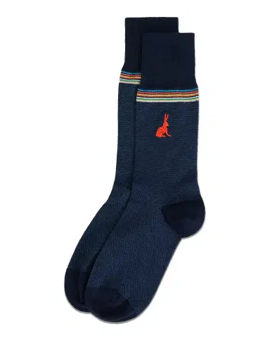 Paul Smith Ollie Embroidered Striped Crew Socks | Thumbnail 3 Paul Smith Ollie Embroidered Striped Crew Socks | Thumbnail 3