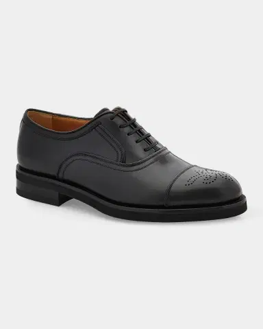 Ferragamo Sebastiano Leather Oxford Brogues | Thumbnail 4 Ferragamo Sebastiano Leather Oxford Brogues | Thumbnail 4