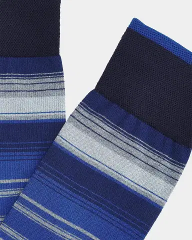 Marcoliani Shaded Stripes Cotton-Nylon Socks 2-Pack | Thumbnail 2 Marcoliani Shaded Stripes Cotton-Nylon Socks 2-Pack | Thumbnail 2