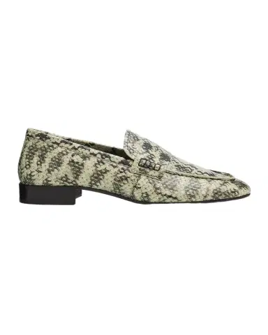 Dries Van Noten Python-Embossed Leather Penny Loafers | Thumbnail 1 Dries Van Noten Python-Embossed Leather Penny Loafers | Thumbnail 1