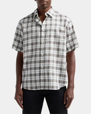 Burberry Radmar Checked Cotton Shirt | Thumbnail 4 Burberry Radmar Checked Cotton Shirt | Thumbnail 4