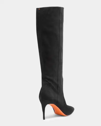 Santoni 85mm Suede Knee-High Boots | Thumbnail 2 Santoni 85mm Suede Knee-High Boots | Thumbnail 2