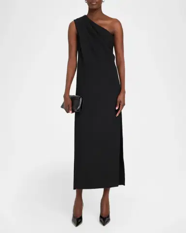 PRABAL GURUNG One-Shoulder Draped Column Dress | Thumbnail 2 PRABAL GURUNG One-Shoulder Draped Column Dress | Thumbnail 2