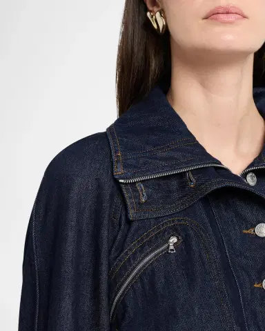Dries Van Noten Vida Denim Aviator Jacket | Thumbnail 5 Dries Van Noten Vida Denim Aviator Jacket | Thumbnail 5