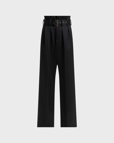 Etro Belted Wool-Blend Paperbag Trousers | Thumbnail 1 Etro Belted Wool-Blend Paperbag Trousers | Thumbnail 1