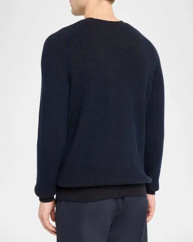 Sease Men's Dinghy Crewneck Cashmere Sweater | Thumbnail 3 Sease Men's Dinghy Crewneck Cashmere Sweater | Thumbnail 3