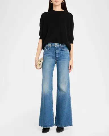 Mother The Tomcat Roller Sneak Wide-Leg Jeans | Thumbnail 2 Mother The Tomcat Roller Sneak Wide-Leg Jeans | Thumbnail 2