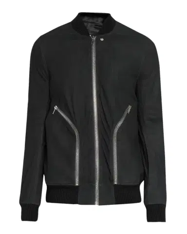 Rick Owens Men's Heizer Flight Blouson | Thumbnail 1 Rick Owens Men's Heizer Flight Blouson | Thumbnail 1