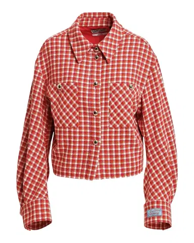 Essentiel Antwerp Check Wool-Blend Jacket with Patch Pockets | Thumbnail 1 Essentiel Antwerp Check Wool-Blend Jacket with Patch Pockets | Thumbnail 1