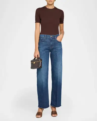 Mother The Mid Rise Lasso Jeans | Thumbnail 2 Mother The Mid Rise Lasso Jeans | Thumbnail 2