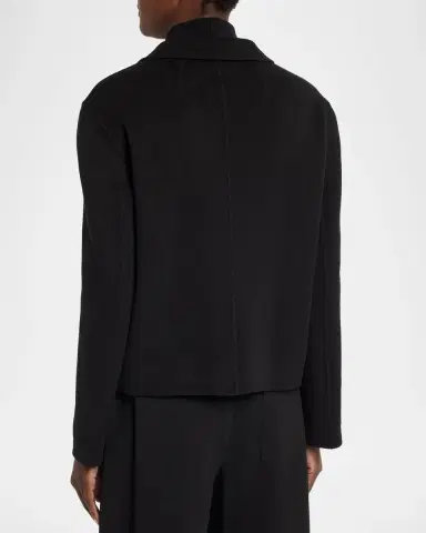 Lafayette 148 New York Boxy Wool-Cashmere Blazer | Thumbnail 3 Lafayette 148 New York Boxy Wool-Cashmere Blazer | Thumbnail 3