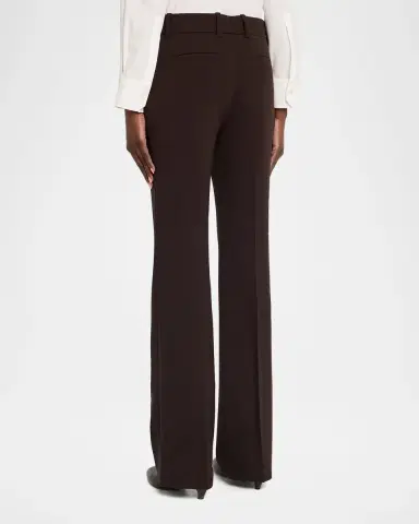 Lafayette 148 New York Reade Flare-Leg Stretch Wool Pants | Thumbnail 3 Lafayette 148 New York Reade Flare-Leg Stretch Wool Pants | Thumbnail 3