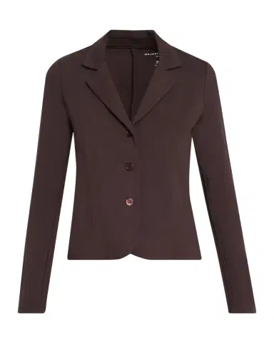 MAJESTIC FILATURES Single-Breasted French Terry Blazer | Thumbnail 1 MAJESTIC FILATURES Single-Breasted French Terry Blazer | Thumbnail 1