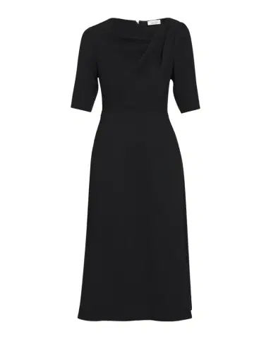 Rickie Freeman for Teri Jon Crêpe Asymmetric A-Line Cocktail Dress | Thumbnail 1 Rickie Freeman for Teri Jon Crêpe Asymmetric A-Line Cocktail Dress | Thumbnail 1