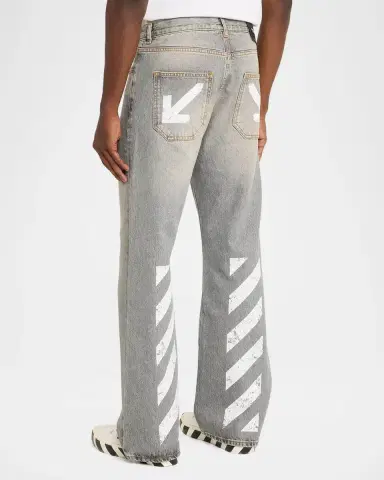 Off-White Faded Jeans | Thumbnail 3 Off-White Faded Jeans | Thumbnail 3