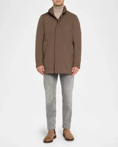 Moorer 44-64 Bracci Down Car Coat | Thumbnail 2 Moorer 44-64 Bracci Down Car Coat | Thumbnail 2