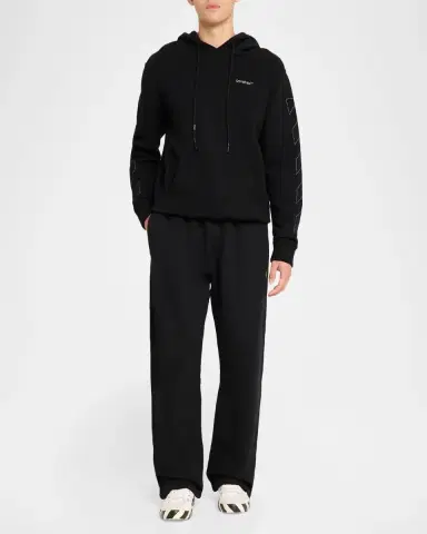 Off-White Men's Spices Arrow Cotton Terry Sweatpants | Thumbnail 2 Off-White Men's Spices Arrow Cotton Terry Sweatpants | Thumbnail 2