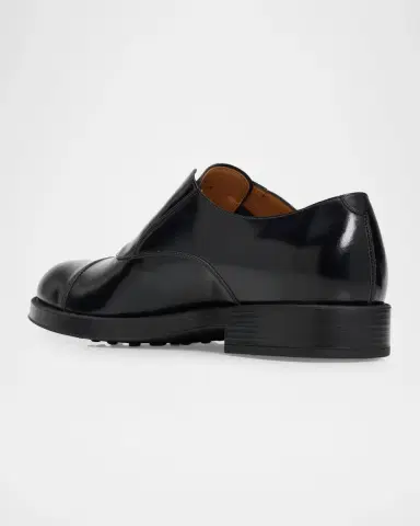 Tod's Men's Leather Slip-On Oxford Loafers | Thumbnail 4 Tod's Men's Leather Slip-On Oxford Loafers | Thumbnail 4