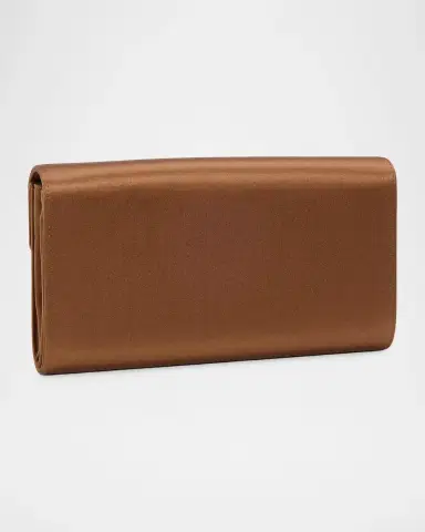 Roger Vivier Efflorescence Rhinestone Buckle Satin Clutch Bag | Thumbnail 3 Roger Vivier Efflorescence Rhinestone Buckle Satin Clutch Bag | Thumbnail 3