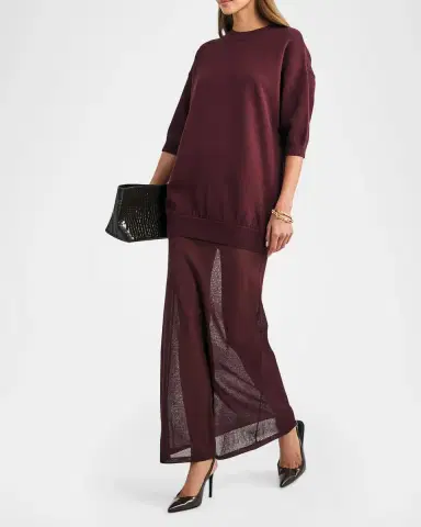 SEROYA Arwen Knit Maxi Dress | Thumbnail 2 SEROYA Arwen Knit Maxi Dress | Thumbnail 2