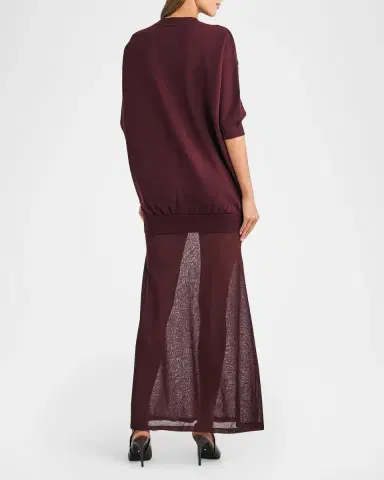 SEROYA Arwen Knit Maxi Dress | Thumbnail 3 SEROYA Arwen Knit Maxi Dress | Thumbnail 3