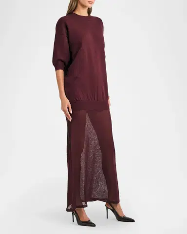 SEROYA Arwen Knit Maxi Dress | Thumbnail 6 SEROYA Arwen Knit Maxi Dress | Thumbnail 6